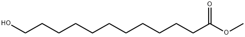 Dodecanoic acid, 12-hydroxy-, Methyl ester Structure