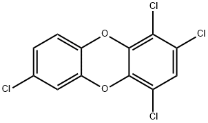 1,2,4,7-Tetrachlorodibenzo[1,4]dioxin,71669-28-8,结构式