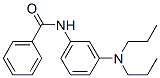 N-[3-(ジプロピルアミノ)フェニル]ベンズアミド 化学構造式