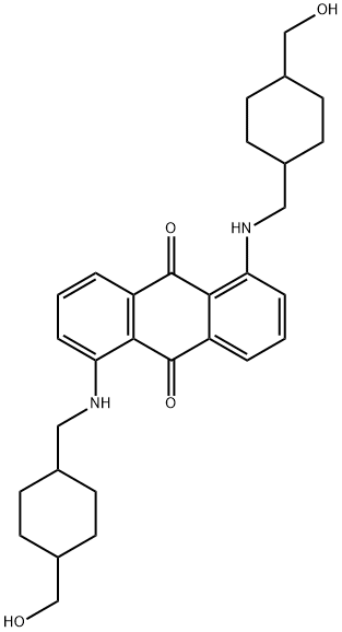 71673-18-2 1,5-Bis[[[4-(hydroxymethyl)cyclohexyl]methyl]amino]-9,10-anthracenedione