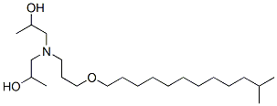 1,1'-[[3-(11-Methyldodecyloxy)propyl]imino]bis(2-propanol) Structure