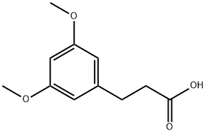 3,5-DIMETHOXYPHENYLPROPIONIC ACID Struktur