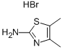 2-氨基-4,5-二甲基噻唑溴酸盐, 7170-76-5, 结构式