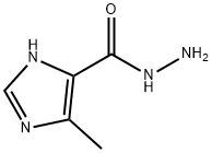 4-甲基-1H-咪唑-5-碳酰肼,71704-67-1,结构式