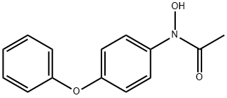 N-hydroxy-N-(4-phenoxyphenyl)acetamide,71708-92-4,结构式