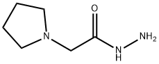 2-吡咯烷-1-基乙酰肼盐酸盐 结构式