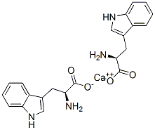 calcium di-L-tryptophanate Struktur