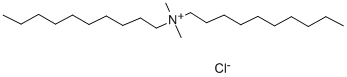 二癸基二甲基氯化铵,7173-51-5,结构式