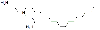 N'-(3-AMINOPROPYL)-N'-[(E)-OCTADEC-9-ENYL]PROPANE-1,3-DIAMINE 结构式