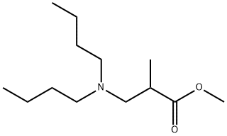 methyl 3-(dibutylamino)-2-methylpropionate,71735-20-1,结构式