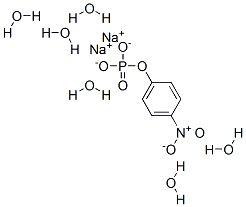DI-SODIUM 4-NITROPHENYL PHOSPHATE HEXAHYDRATE FOR THE DETM. PHOSPHATASES 化学構造式