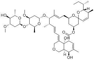 阿维菌素原粉,71751-41-2,结构式
