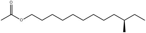 (R)-10-Methyl-1-dodecanol acetate,71777-34-9,结构式