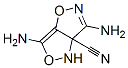 Isoxazolo[4,5-c]isoxazole-3a(4H)-carbonitrile,  3,6-diamino- Struktur