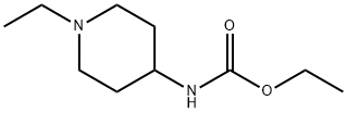 Carbamic acid, (1-ethyl-4-piperidinyl)-, ethyl ester (9CI) 结构式