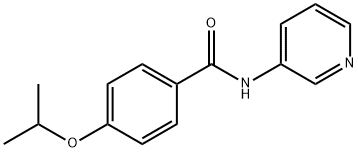 Benzamide, 4-(1-methylethoxy)-N-3-pyridinyl- (9CI) Structure