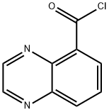 5-Quinoxalinecarbonylchloride(9CI) Structure