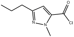 1H-Pyrazole-5-carbonyl chloride, 1-methyl-3-propyl- (9CI)|
