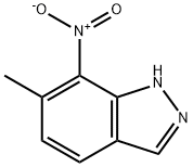 6-甲基-7-硝基-1H-吲唑, 717881-06-6, 结构式