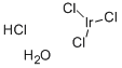 IRIDIUM(III) CHLORIDE HYDROCHLORIDE HYD& Struktur