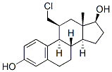 11 beta-chloromethylestradiol Structure