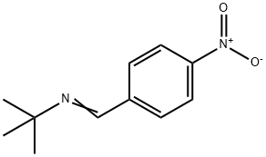 P-NITROBENZYLIDENE TERT-BUTYLAMINE Struktur