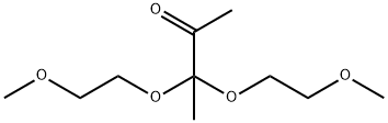 3,3-Bis(2-methoxyethoxy)-2-butanone,71808-60-1,结构式