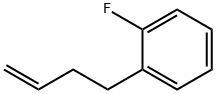 4-(2-フルオロフェニル)-1-ブテン 化学構造式