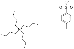 四丁基对甲苯磺酸铵, 7182-86-7, 结构式