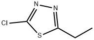 2-chloro-5-ethyl-1,3,4-thiadiazole 化学構造式