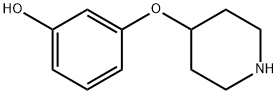 Phenol, 3-(4-piperidinyloxy)- (9CI) 结构式