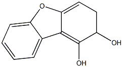 2,3-Dibenzofurandiol, 2,3-dihydro-, trans- (9CI),71878-69-8,结构式
