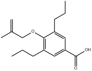 4-(2-메틸프로프-2-에녹시)-3,5-디프로필-벤조산