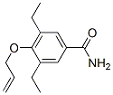 4-(Allyloxy)-3,5-diethylbenzamide Structure