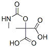 Propanedioic acid, methyl[[(methylamino)carbonyl]oxy]- (9CI) Structure