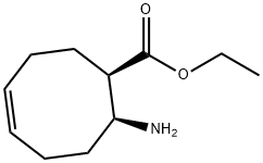 4-Cyclooctene-1-carboxylicacid,8-amino-,ethylester,(1R,8S)-(9CI),719267-66-0,结构式