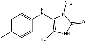 2H-Imidazol-2-one, 1-amino-1,3-dihydro-4-hydroxy-5-[(4-methylphenyl)amino]- (9CI) Structure