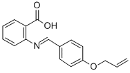 벤조산,2-(((4-(2-프로페닐옥시)페닐)메틸렌)아미노)-