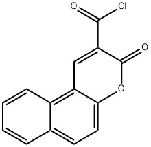 5,6-BENZOCOUMARIN-3-CARBONYL CHLORIDE Structure
