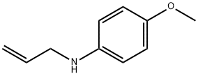 Benzenamine,4-methoxy-N-2-propen-1-yl- 化学構造式