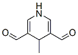 3,5-Pyridinedicarboxaldehyde, 1,4-dihydro-4-methyl- (9CI) Structure