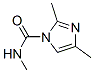 1H-Imidazole-1-carboxamide,  N,2,4-trimethyl- 化学構造式