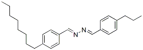 4-Octylbenzaldehyde [(4-propylphenyl)methylene]hydrazone 结构式