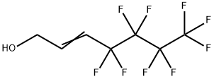 1H,1H,2H,3H-NONAFLUOROHEPT-2-EN-1-OL Struktur