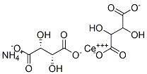 azanium, cerium(+3) cation, (2R,3R)-2,3-dihydroxybutanedioate|