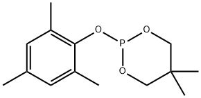 5,5-dimethyl-2-(2,4,6-trimethylphenoxy)-1,3,2-dioxaphosphorinane,72018-04-3,结构式