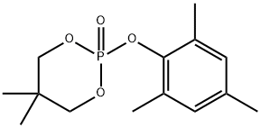 5,5-dimethyl-2-(2,4,6-trimethylphenoxy)-1,3,2-dioxaphosphorinane 2-oxide,72018-09-8,结构式
