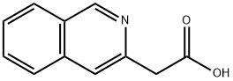 2-(异喹啉-3-基)乙酸,72033-13-7,结构式