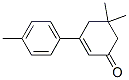 5,5-Dimethyl-3-(4-methylphenyl)-cyclohex-2-en-1-one Struktur