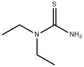 N,N-二乙基-硫脲 结构式